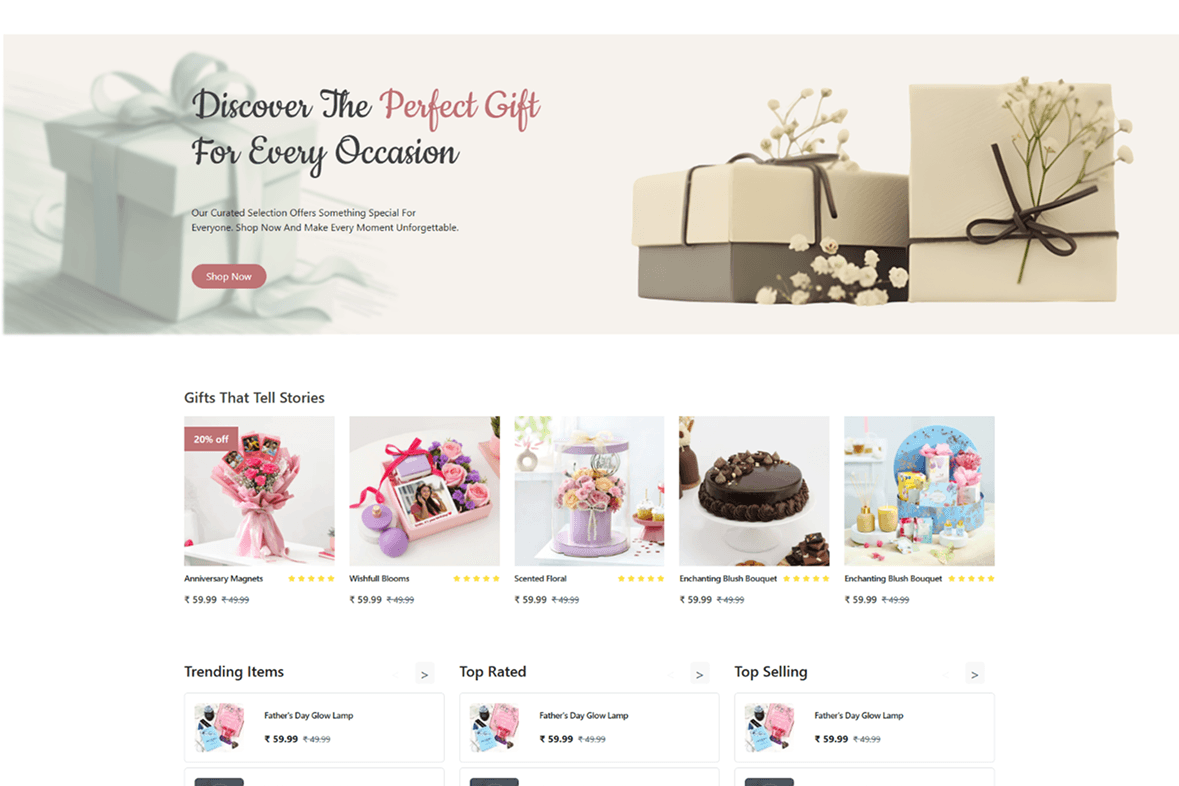 UnWrrap – AI‑Powered Gifting Marketplace preview 3